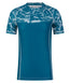 Smoke Short Sleeve Rash Guard - Teal