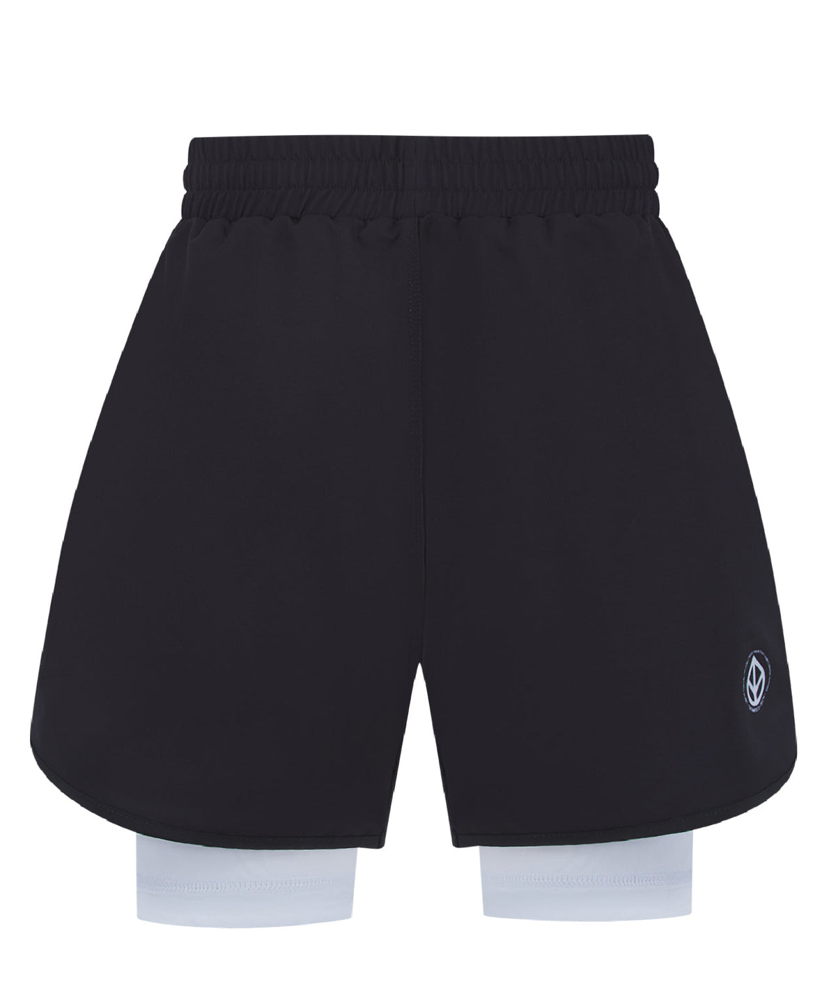 Ladies IBJJF Ranked Hybrid Shorts - White