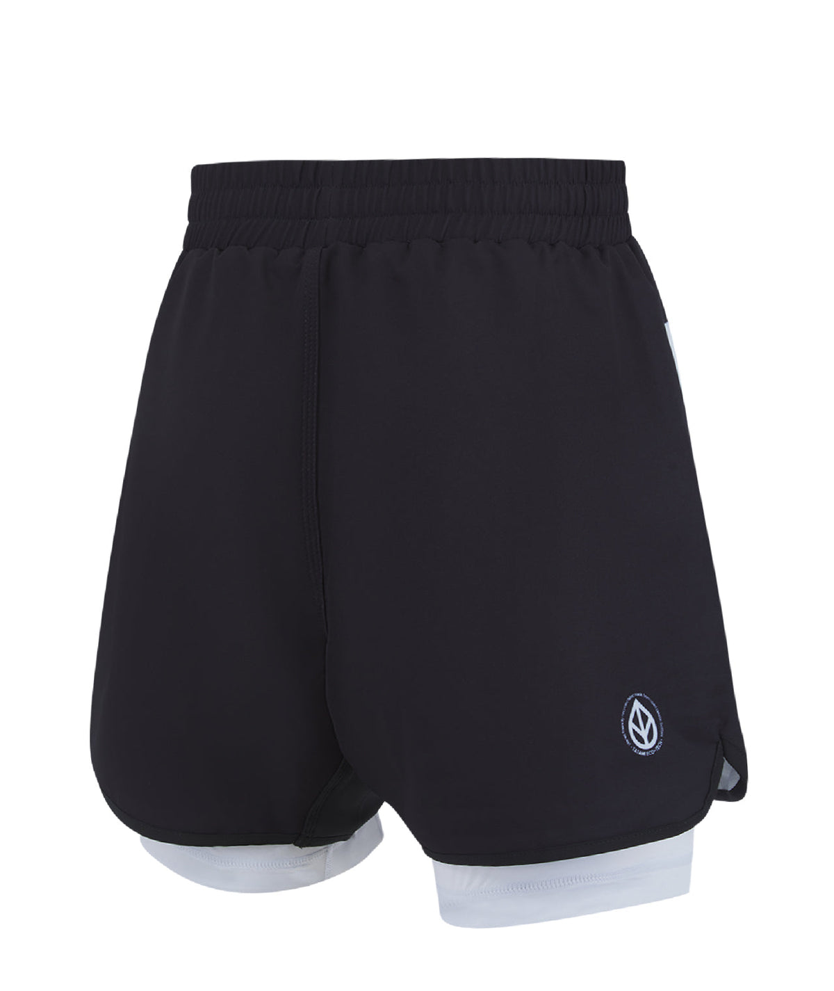 Ladies IBJJF Ranked Hybrid Shorts - White