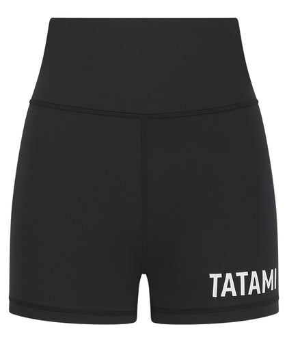 Ladies Luxe Compression Shorts - Black