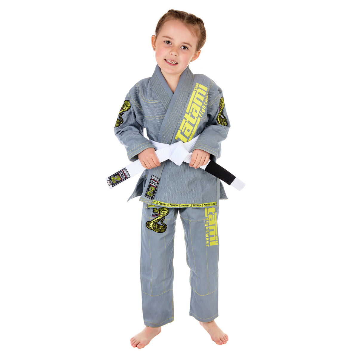 Meerkatsu Kids Animal Gi - Grey
