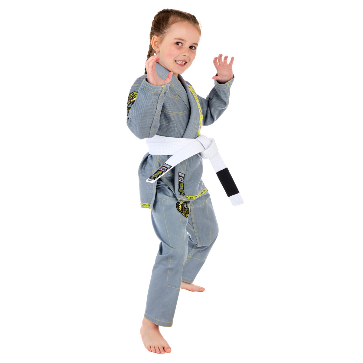 Meerkatsu Kids Animal Gi - Grey