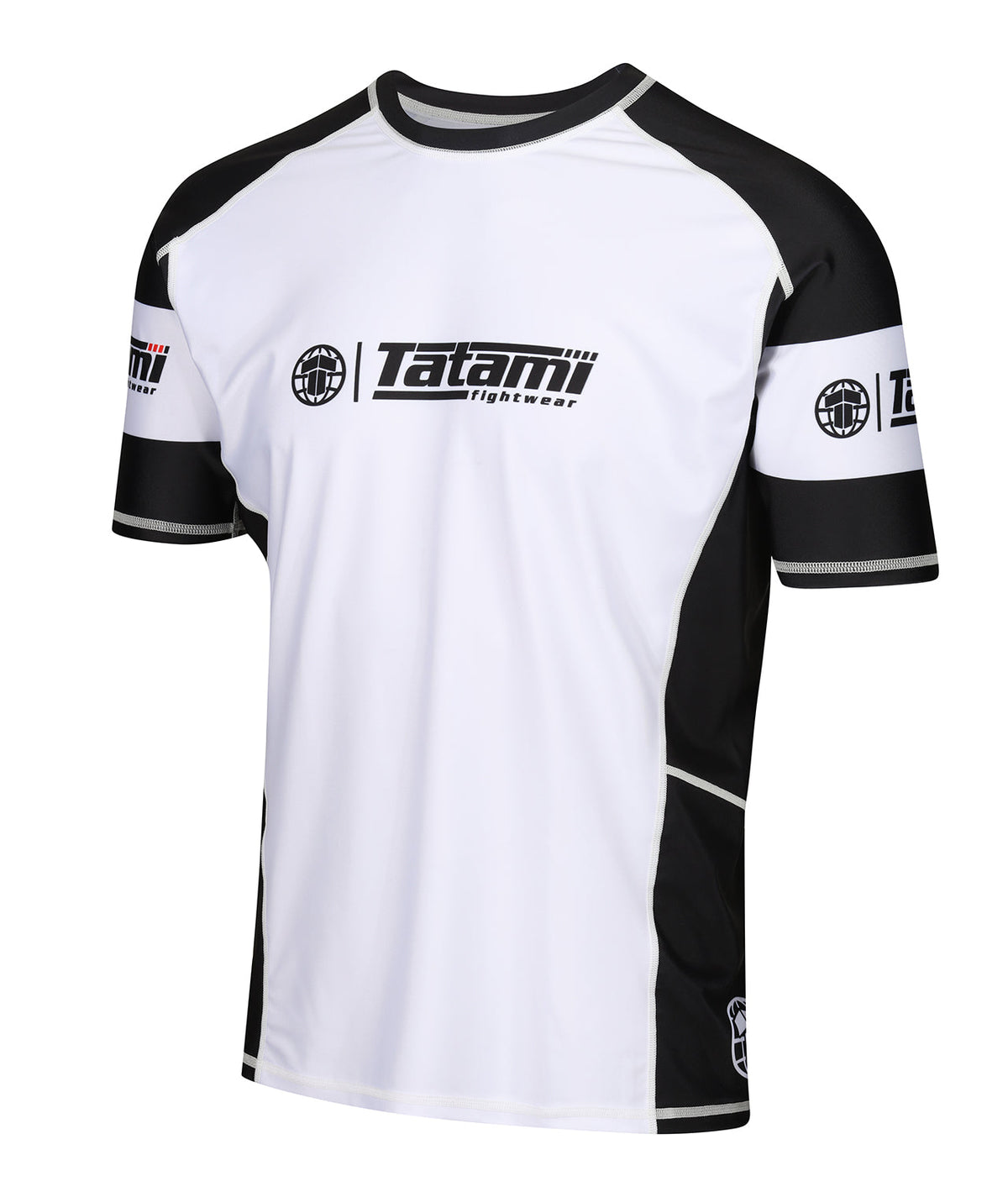 Tatami Basic Dad Bod Rash Guard - White