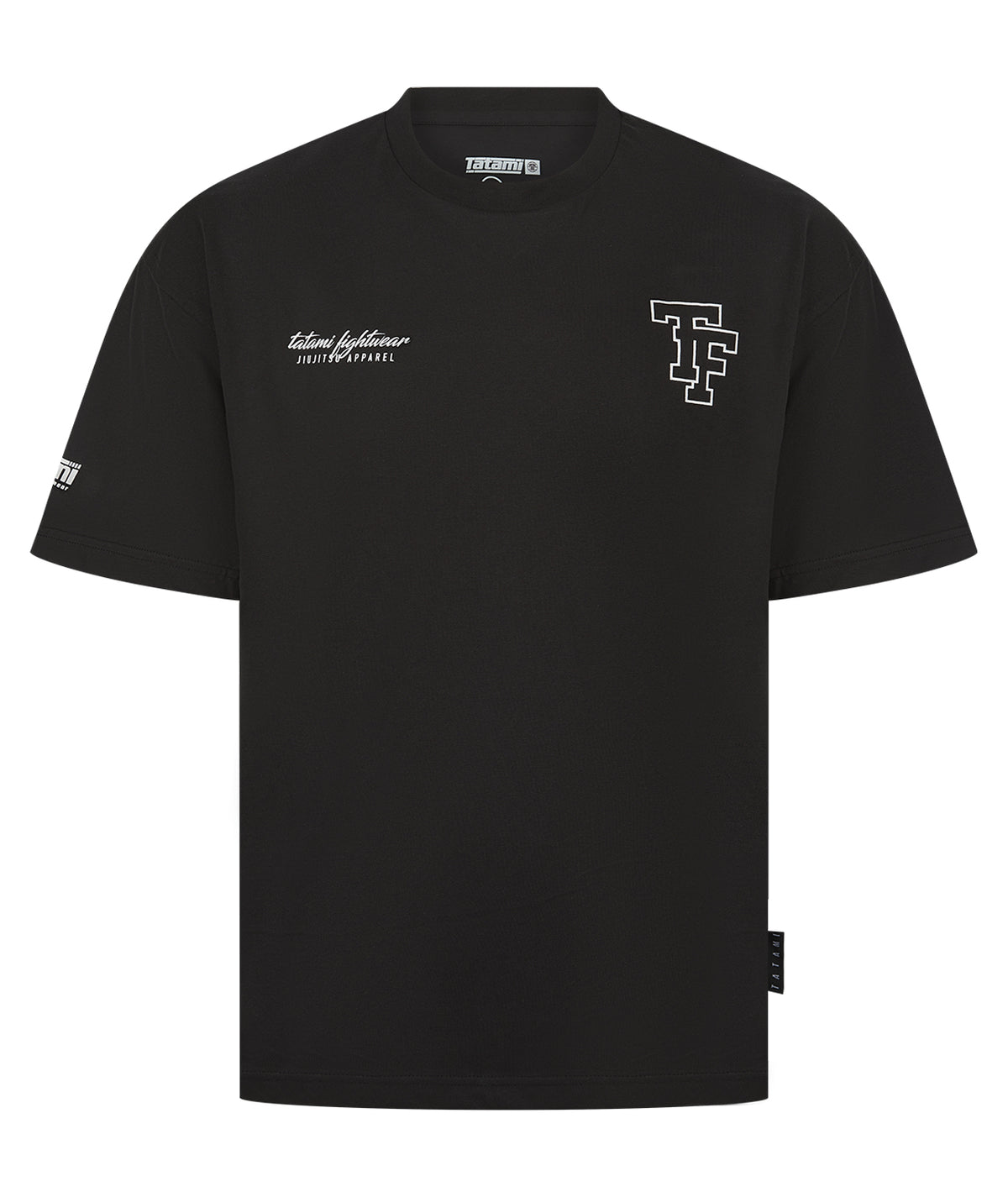 Tatami Basic Oversized T-Shirt - Black