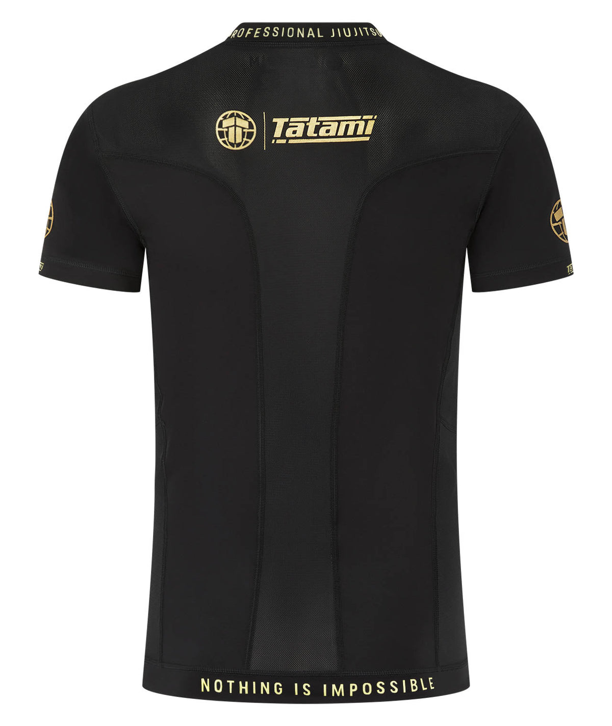 Tatami Pro Rash Guard - Black & Gold