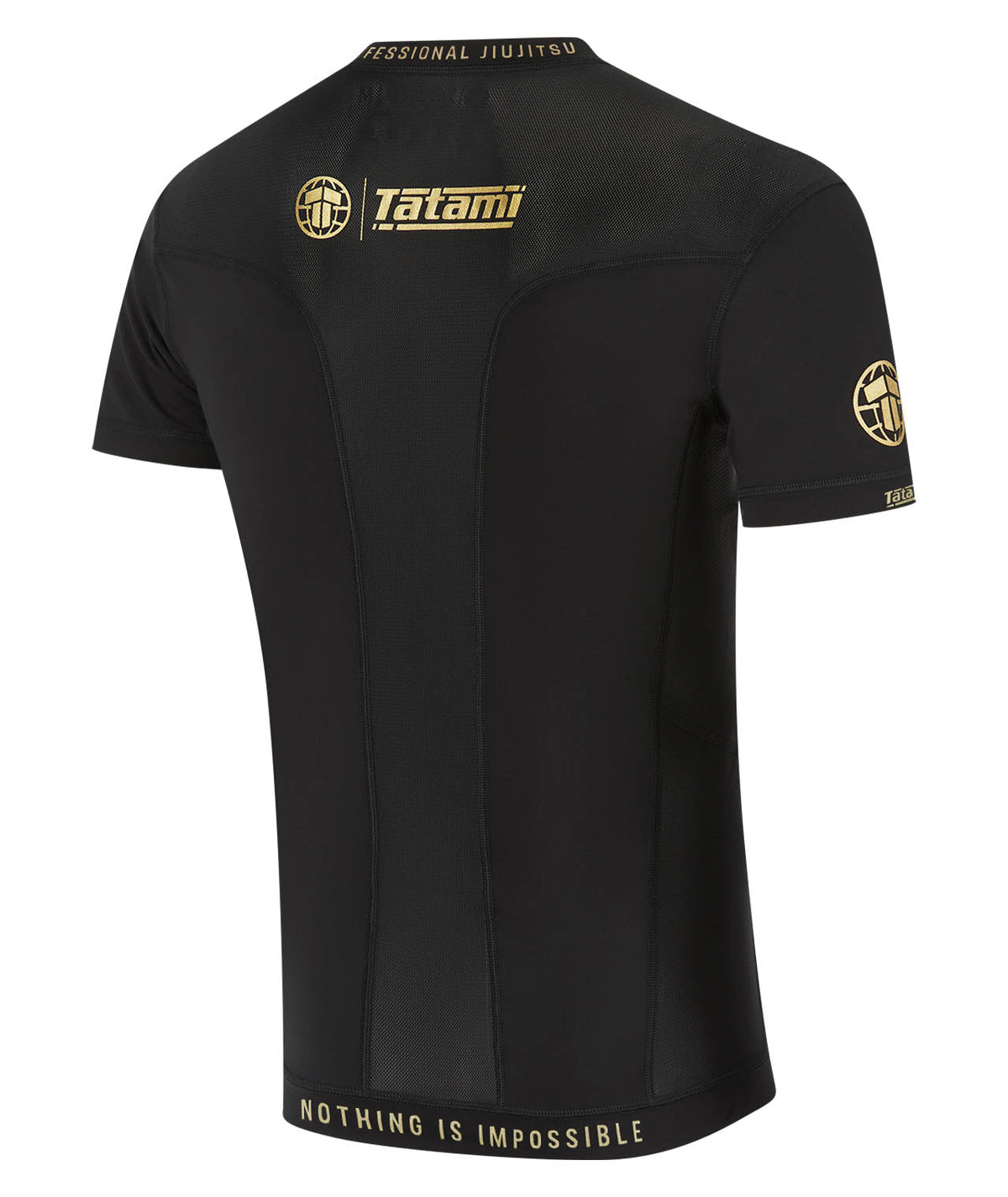 Tatami Pro Rash Guard - Black & Gold