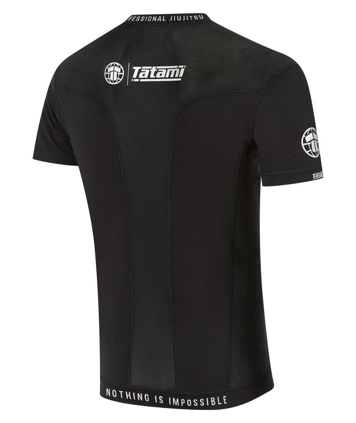 Tatami Pro Rash Guard - Black & Silver