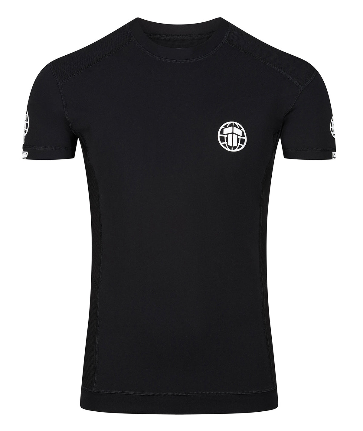 Tatami Pro Rash Guard - White on Black