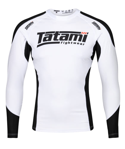 Technical Long Sleeve Rash Guard - White