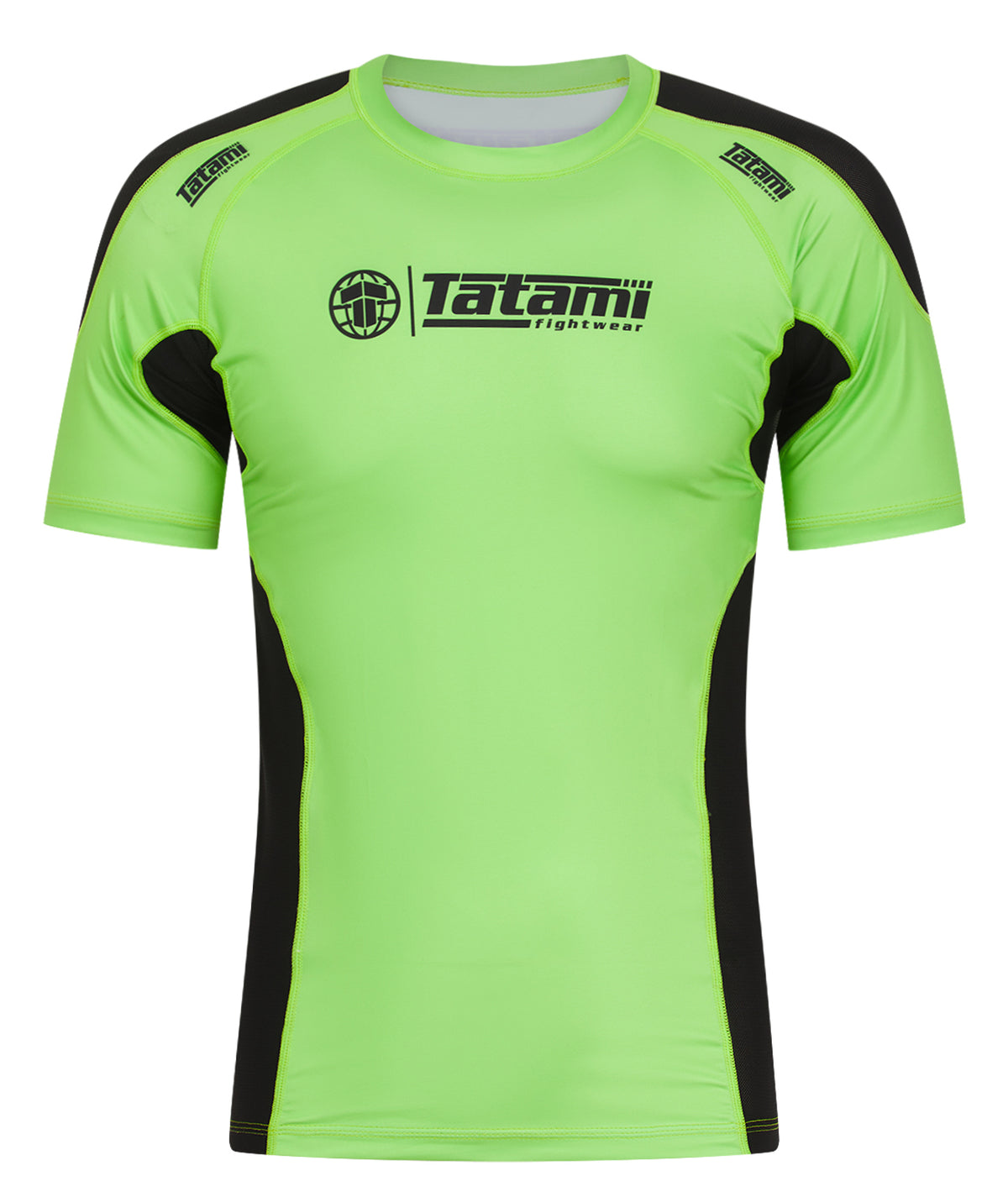 Technical Short Sleeve Rash Guard - Green