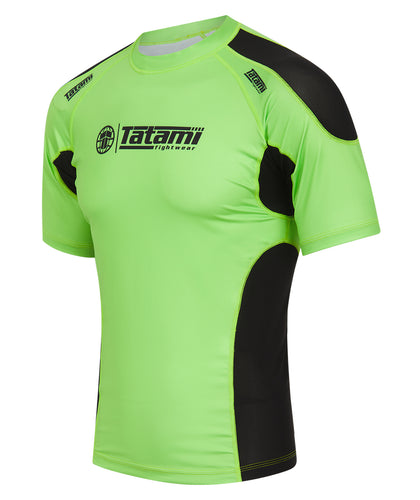 Technical Short Sleeve Rash Guard - Green
