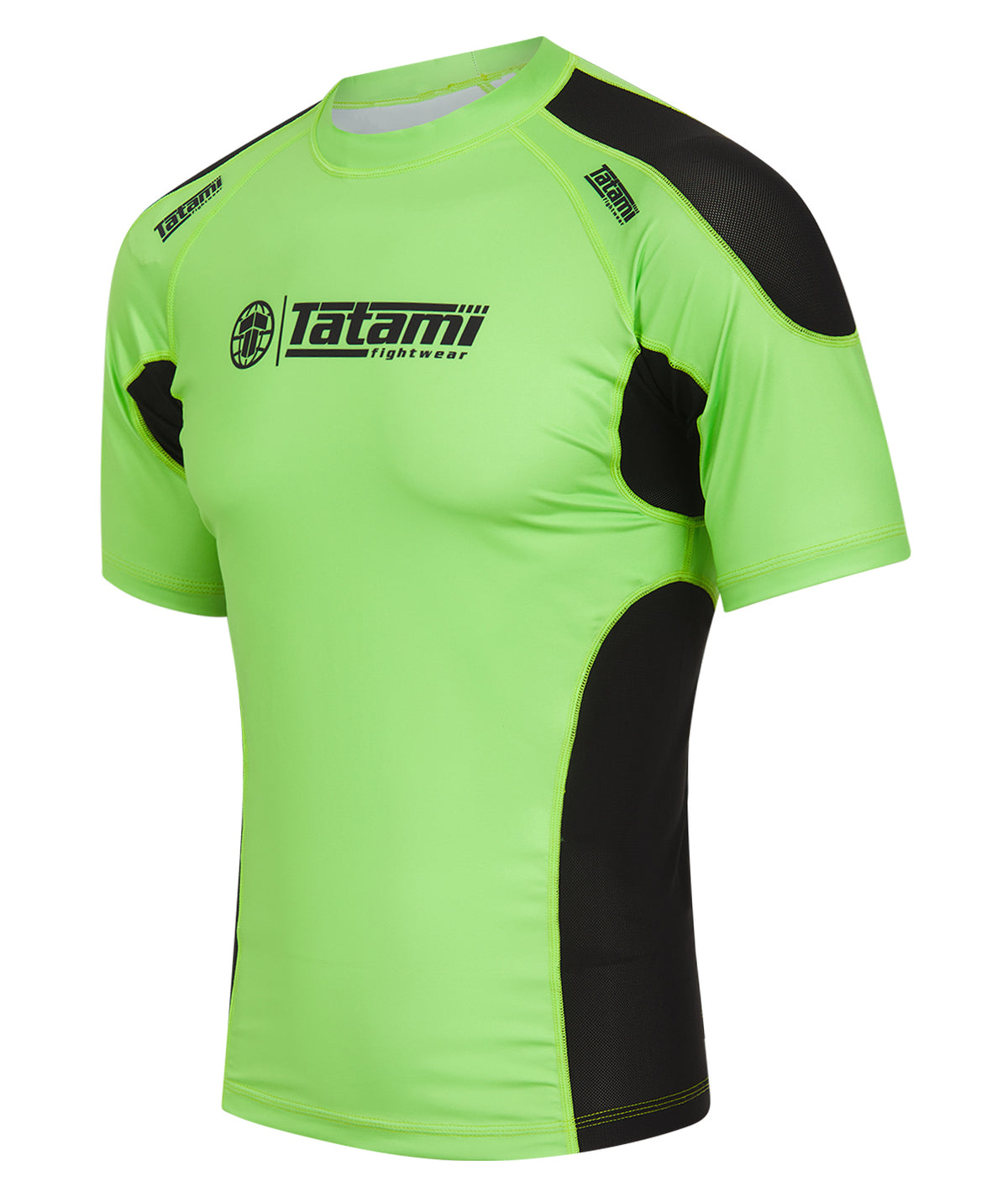Technical Short Sleeve Rash Guard - Green