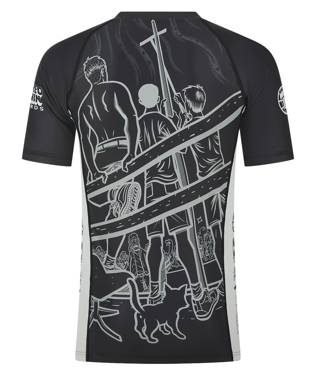 Tatami x Public Domain H Street Rash Guard - Black – Tatami