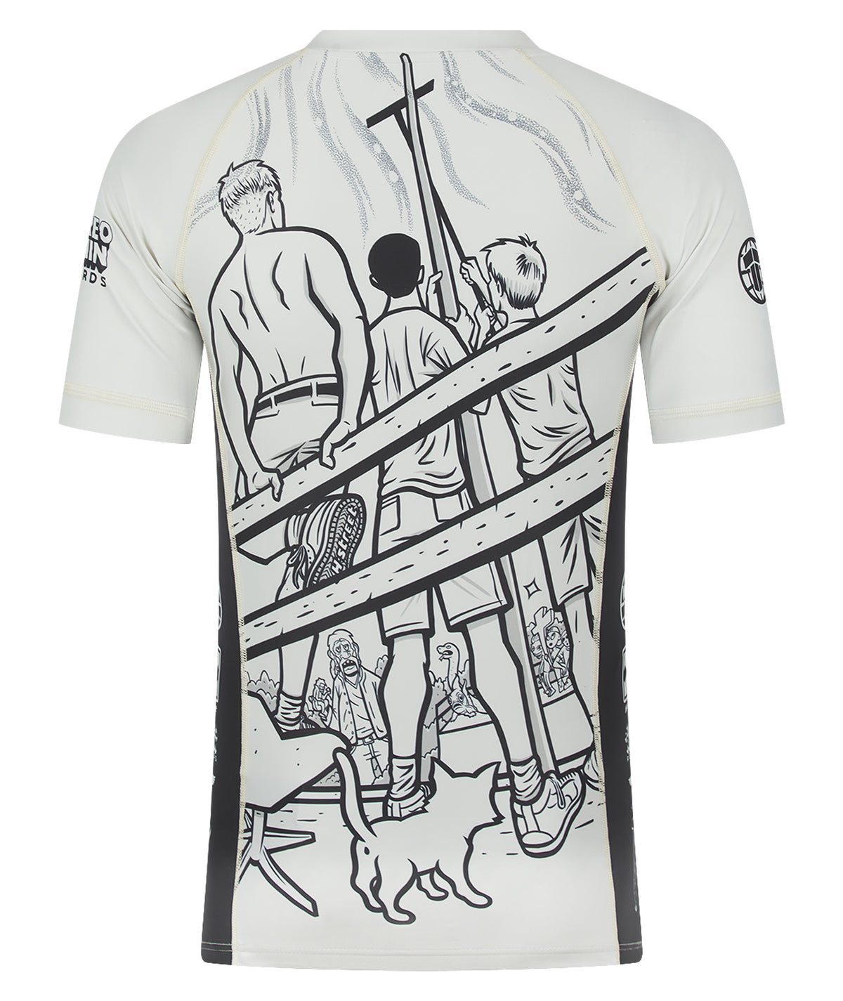 Tatami x Public Domain H Street Rash Guard - Off White