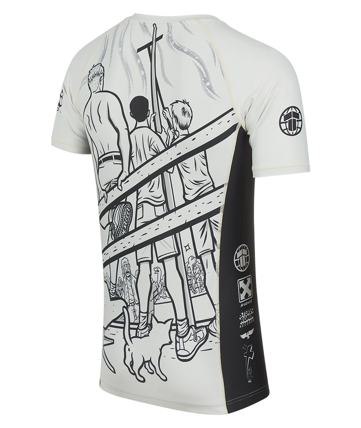 Tatami x Public Domain H Street Rash Guard - Off White