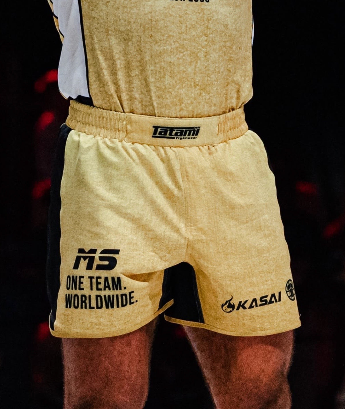 Team Tatami Shorts - Gold