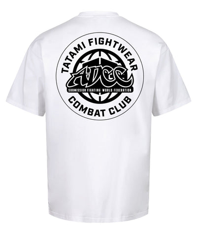 Tatami X ADCC Combat Club Oversized T-Shirt - White