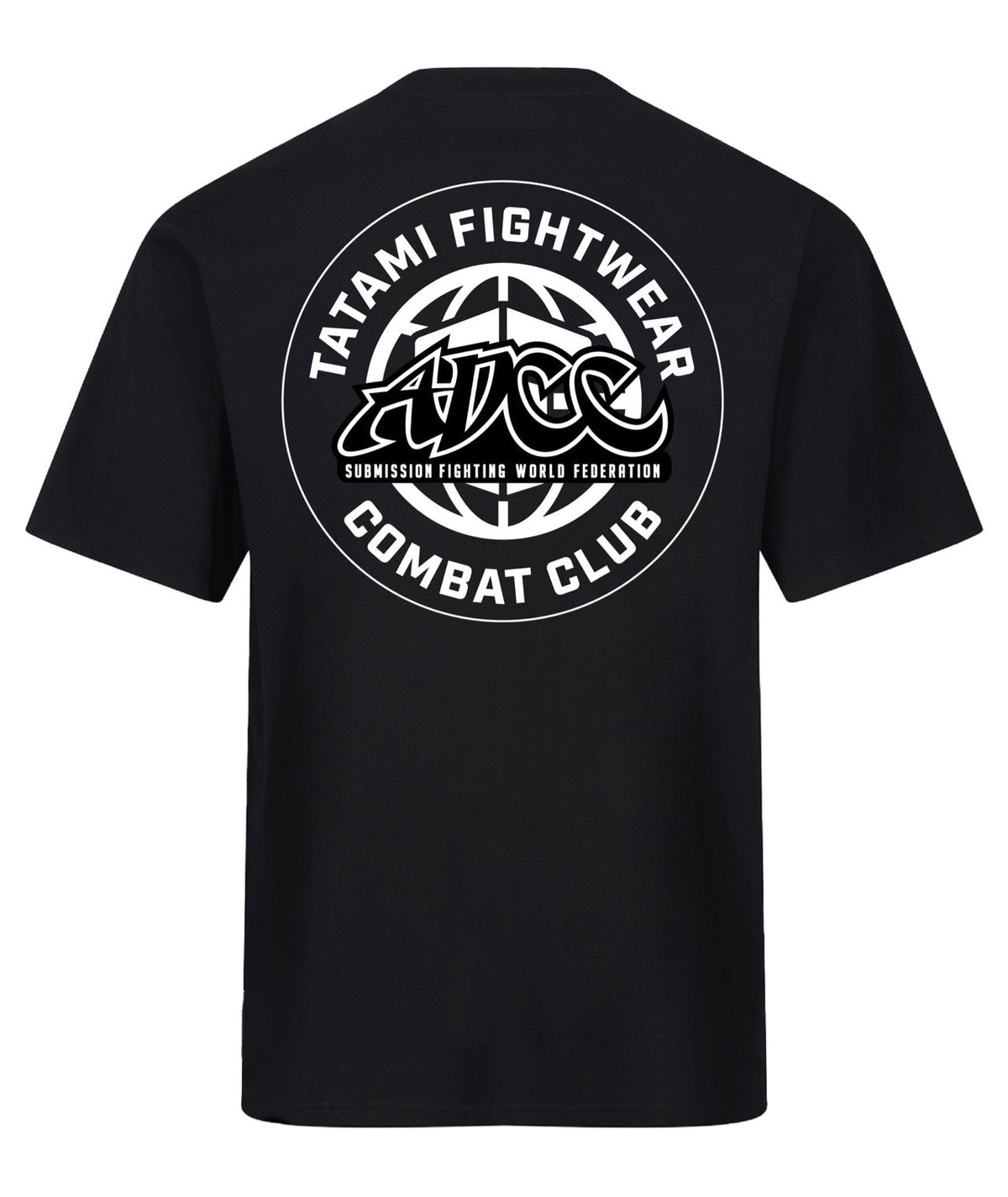 Tatami X ADCC Combat Club Oversized T-Shirt - Black