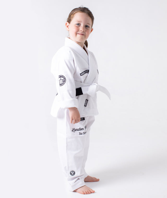 Kids Tatami x London Grapple Jiu Jitsu Gi - White – Tatami Fightwear Ltd.