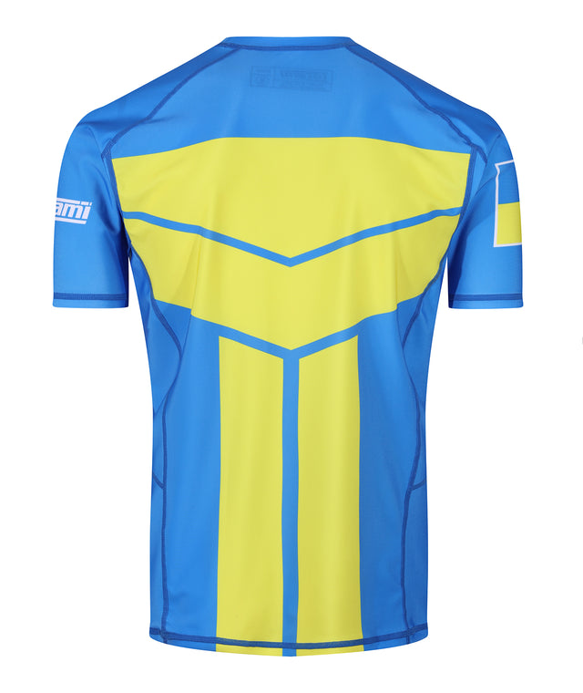 Image of Tatami Fightwear Country Relaxed Fit Rash Guard - Ukraine