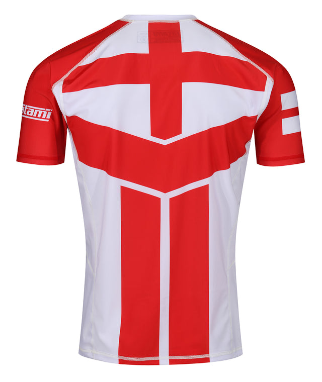 Image of Tatami Fightwear Country Relaxed Fit Rash Guard - England